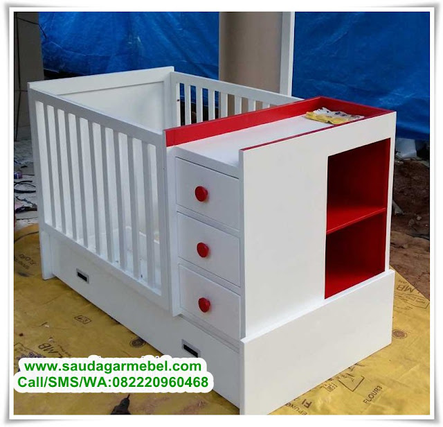 Box Bayi Jati Minimalis Terbaru, Box Bayi Kayu Jati, Box Bayi Minimalis, Box Bayi Jati Modern, Ranjang Anak Minimalis