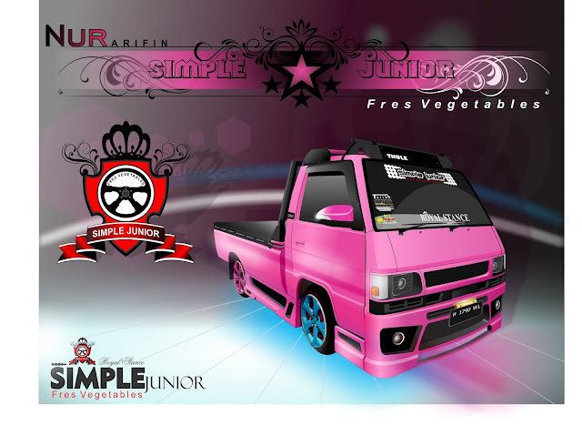 cutting sticker l300 pink