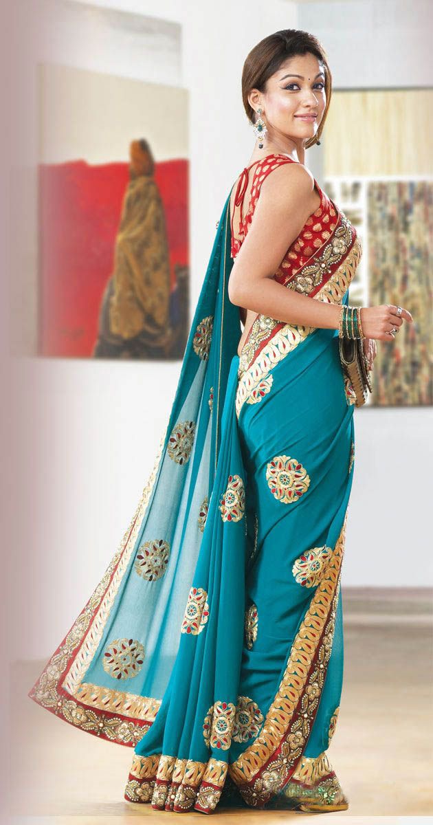 Beautiful Models Promotig Indian Sarees Latest Designs 