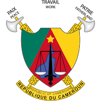 Logo Gambar Lambang Simbol Negara Kamerun PNG JPG ukuran 200 px