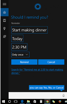 Cara Membuat Reminder / Pengingat Pada Windows 10 Dengan Cortana