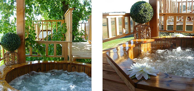 Romantic Wooden Tree House Interior Design For Romantic Couple