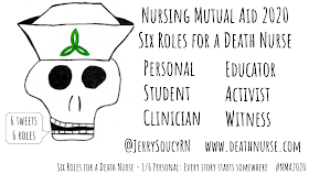 six roles for a death nurse 1/6 personal #nma2020