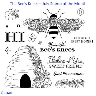 The Bee's Knees—July Stamp of the Month (S2307)