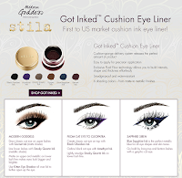 Stila GOT INKED cushion eye liner liquid pot makeup tutorial cateye cleopatra work appropriate eyebrows gel