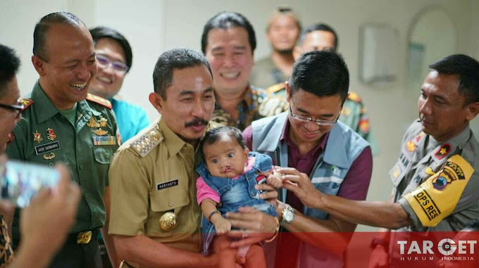 Bupati Haryanto Buka Baksos Operasi Bibir Sumbing