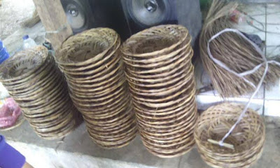 jual piring anyaman lidi