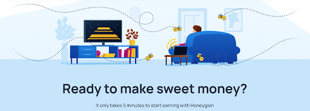 How to make money online with HoneyGain