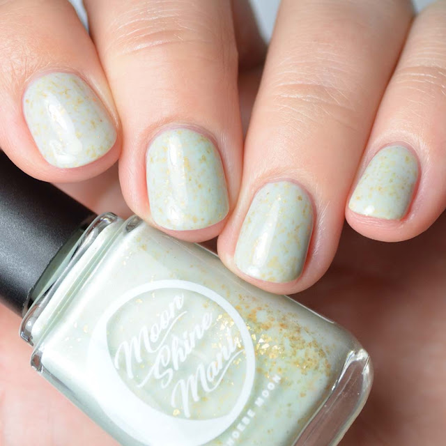 dusty mint green nail polish