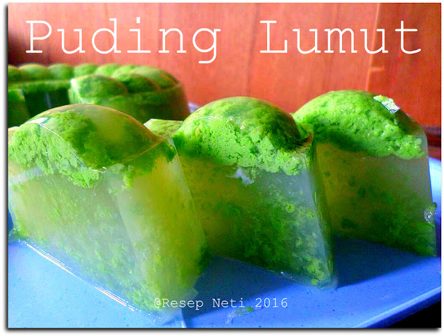 resep puding lumut @Resep Neti 2016