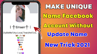 How To Make Invalid + Unique Facebook Account Without Update Name