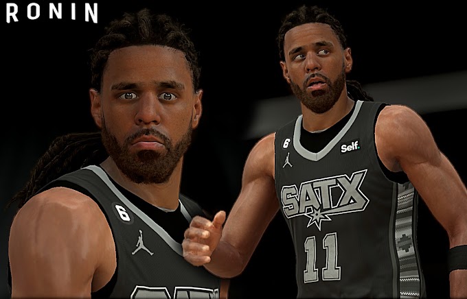 J. Cole Cyberface by Ronin2K | NBA 2K23