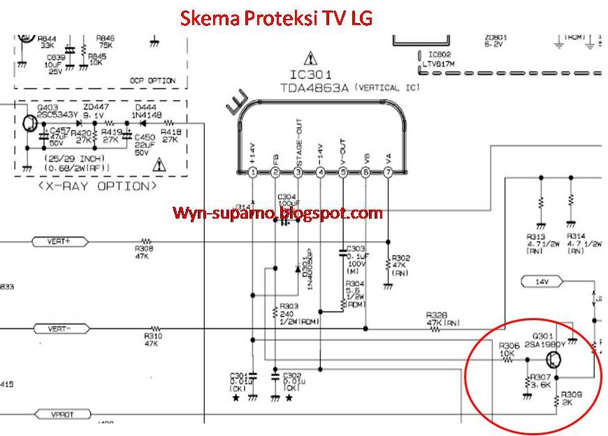 Ingin Berbagi Ilmu dan Pengalaman Jalur Protek TV  Sharp 