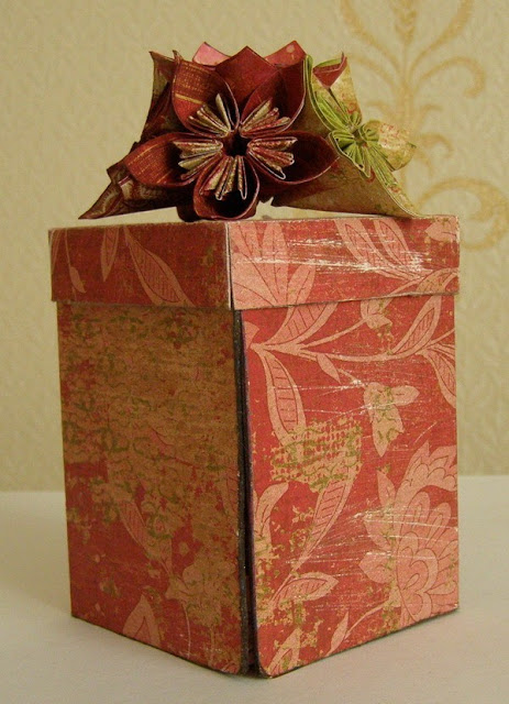 Gift Box Tutorial paper art