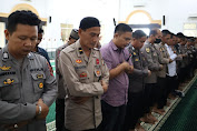 Prihatin Atas Tragedi di Kanjuruhan, Polres Sidrap Gelar Doa Bersama dan Sholat Ghoib