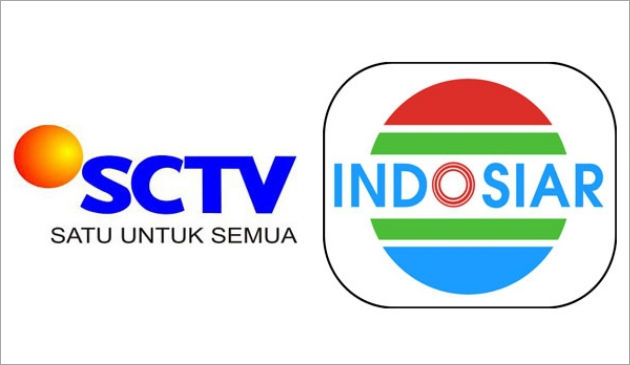 Logo SCTV dan Indosiar