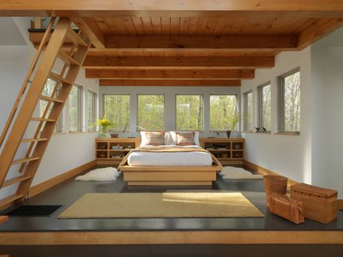 Những phòng ngủ có thiết kế cầu thang ấn tượng