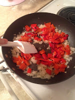 Roasted Red Pepper Pasta Step 2