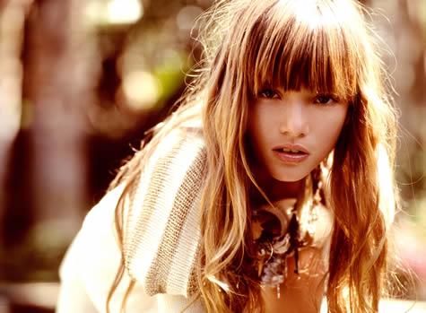 Bella Thorne several time ago She is a little model