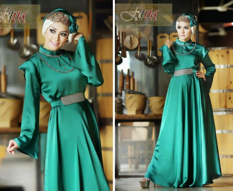 21 Model Baju Batik Kebaya Hijau Tosca, Inspirasi Baju Penting!