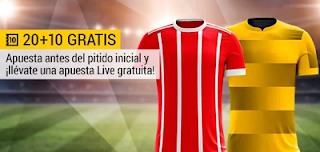 bwin promocion 10 euros Leverkusen vs Dortmund 2 diciembre