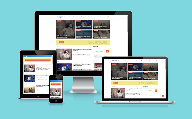 Juragan Responsive Blogger Template