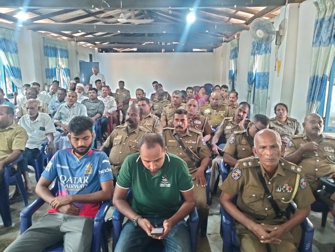  சம்மாந்துறையில் சிறுவர் பாதுகாப்பை உறுதிப்படுத்த பொலிசாரினால் "சரோஜா" எனும் திட்டத்தின் ஊடாக கலந்துரையாடல்!