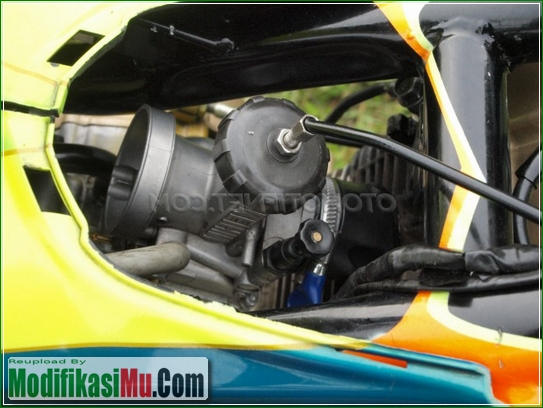 Cara Modifikasi Suzuki Satria F150 Drag Bike Racing Look 