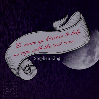 We make up horrors... Quote by Stephen King  