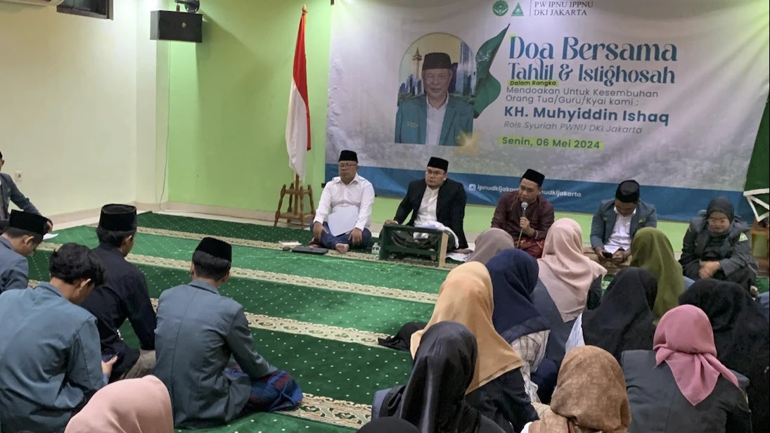 KH Muhyidin Ishaq Dikabarkan Sakit, IPNU  IPPNU DKI Jakarta Gelar Doa Bersama