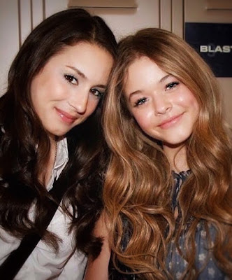 Troian Bellisario and Sasha Pieterse throwback to filming pilot of "Pretty Little Liars"