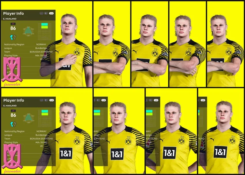 Interface Pose Mod Animation For eFootball PES 2021