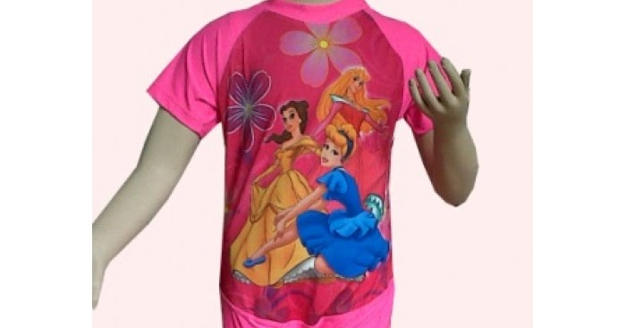  Baju  Renang  Anak  Perempuan Berkarakter