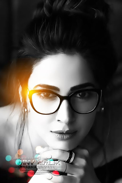 beautiful girl with glasses wallpaper