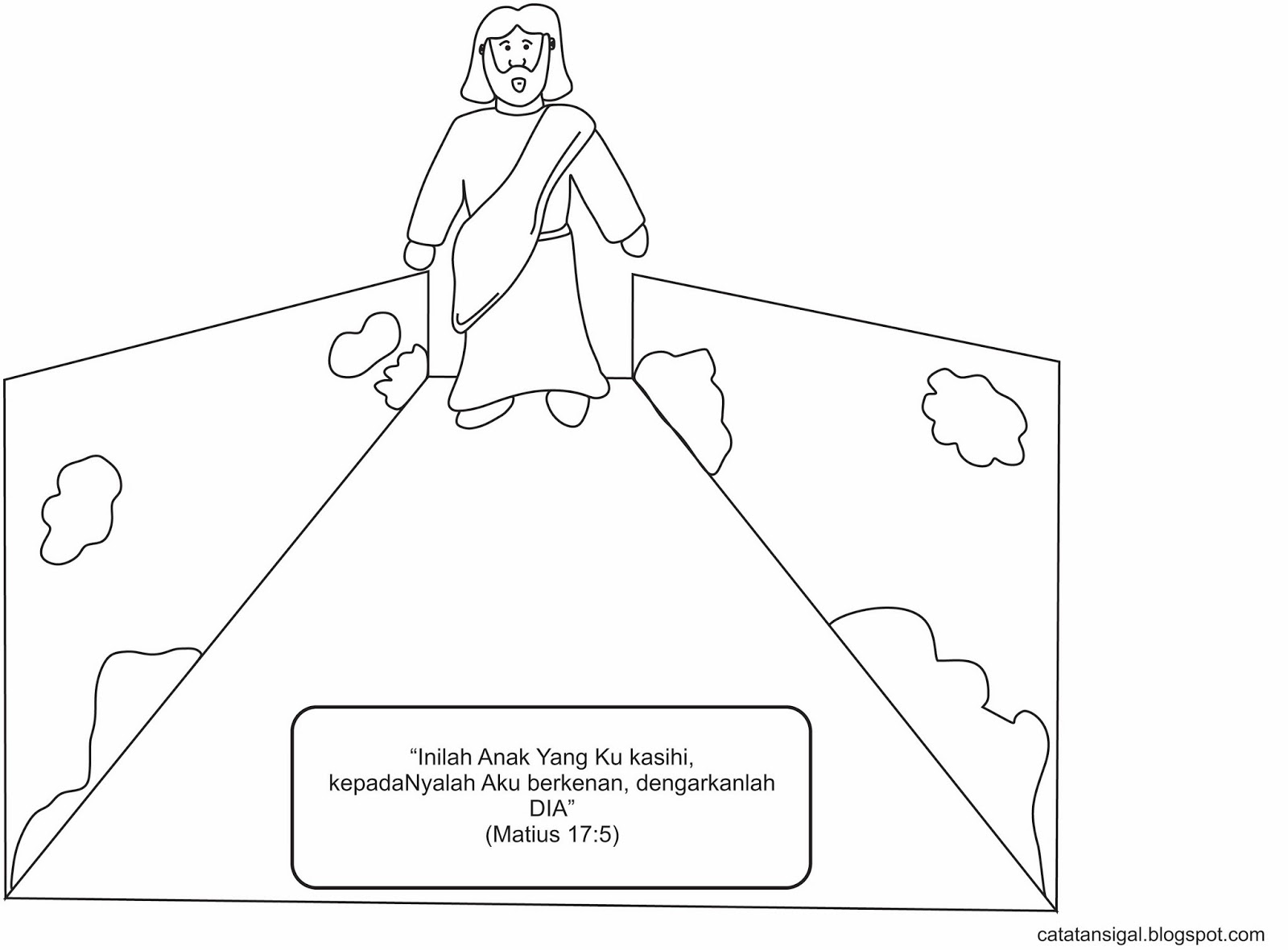 Catatan SiGal: Bahan Kreativitas Sekolah Minggu "Yesus 