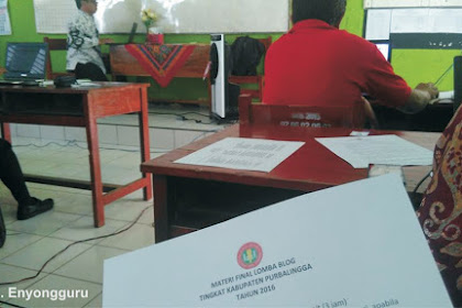 ✔ Lomba Blog Dalam Rangka Hut Pgri Ke-71 Kabupaten Purbalingga Tahun
2016
