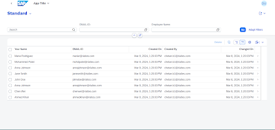 Consuming CAPM Application's OData service into SAP Fiori Application in Business Application Studio