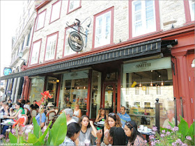 Cafetería La Maison Smith en la Ciudad de Quebec