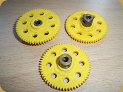 Yellow Gear Wheels