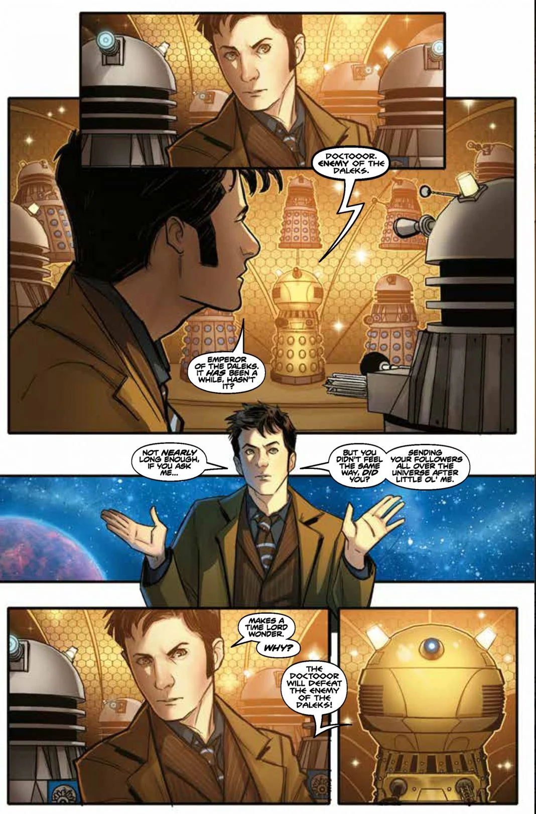 Doctor Who: Time Lord Victorious - Defender Of The Daleks #1