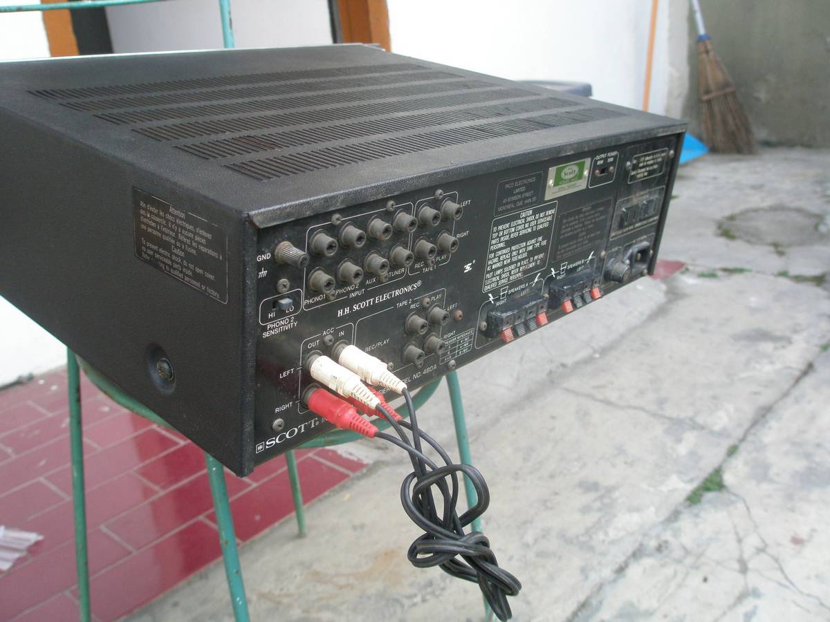 Audio2nd: Scott 480A integrated Amplifier