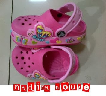Nadira House Sepatu  Sandal  Crocs  Anak Perempuan  bisa 