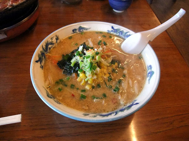 ドライブイン湯田 ミルクみそラーメン 750円