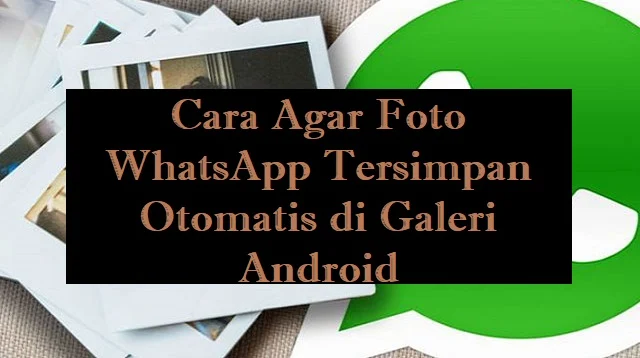 Cara Agar Foto WhatsApp Tersimpan Otomatis di Galeri iPhone
