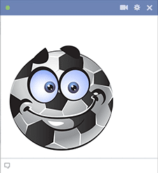 Soccer Ball Smiley Face