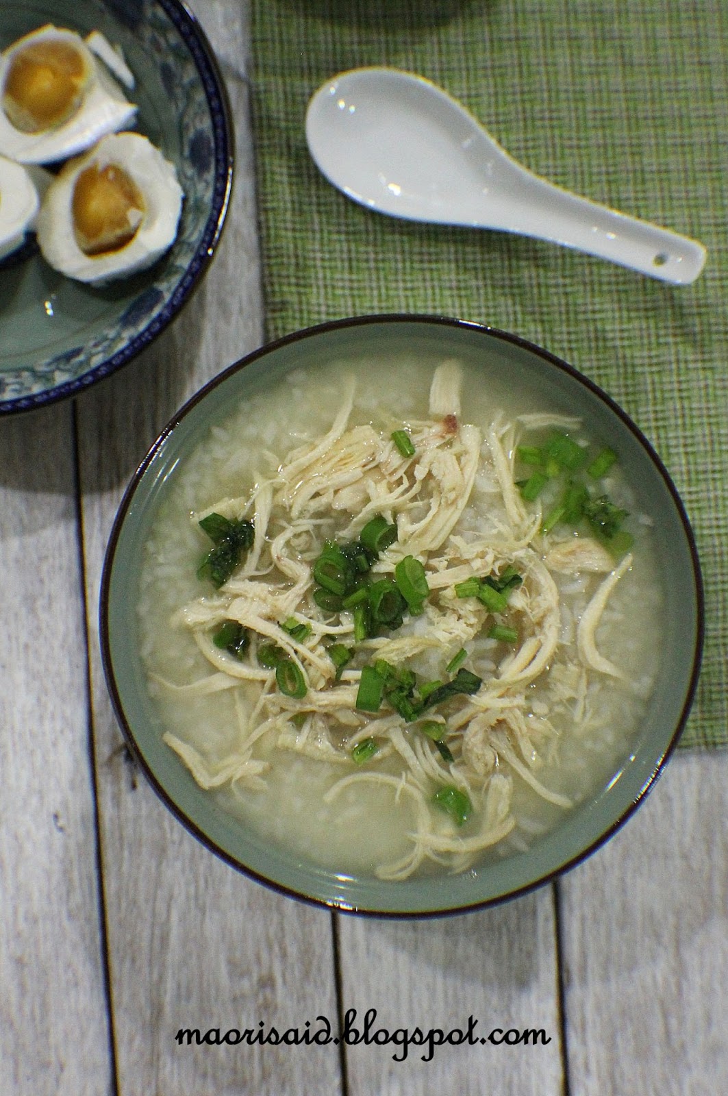 Mori's Kitchen: Bubur Nasi Sup Ayam