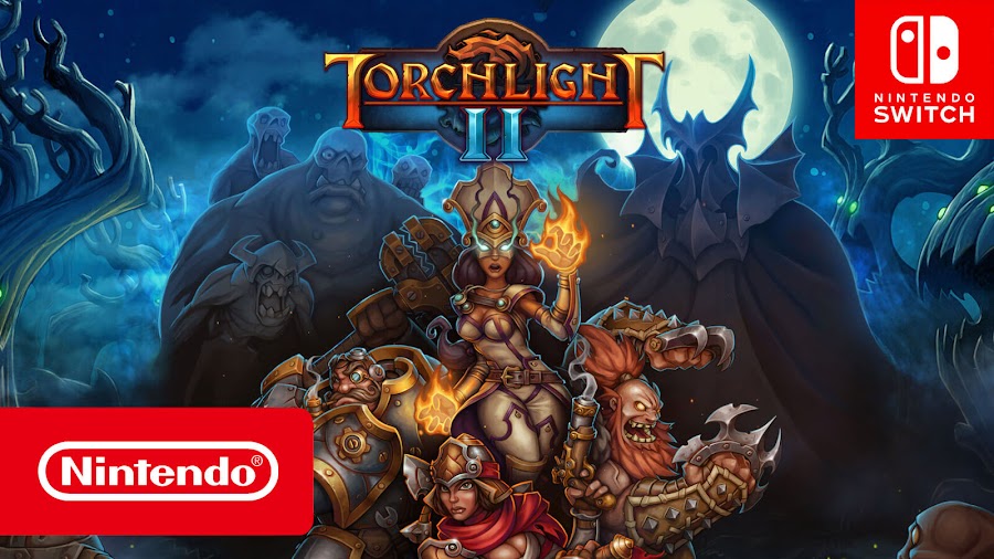 torchlight 2 nintendo switch action role-playing dungeon crawler runic games