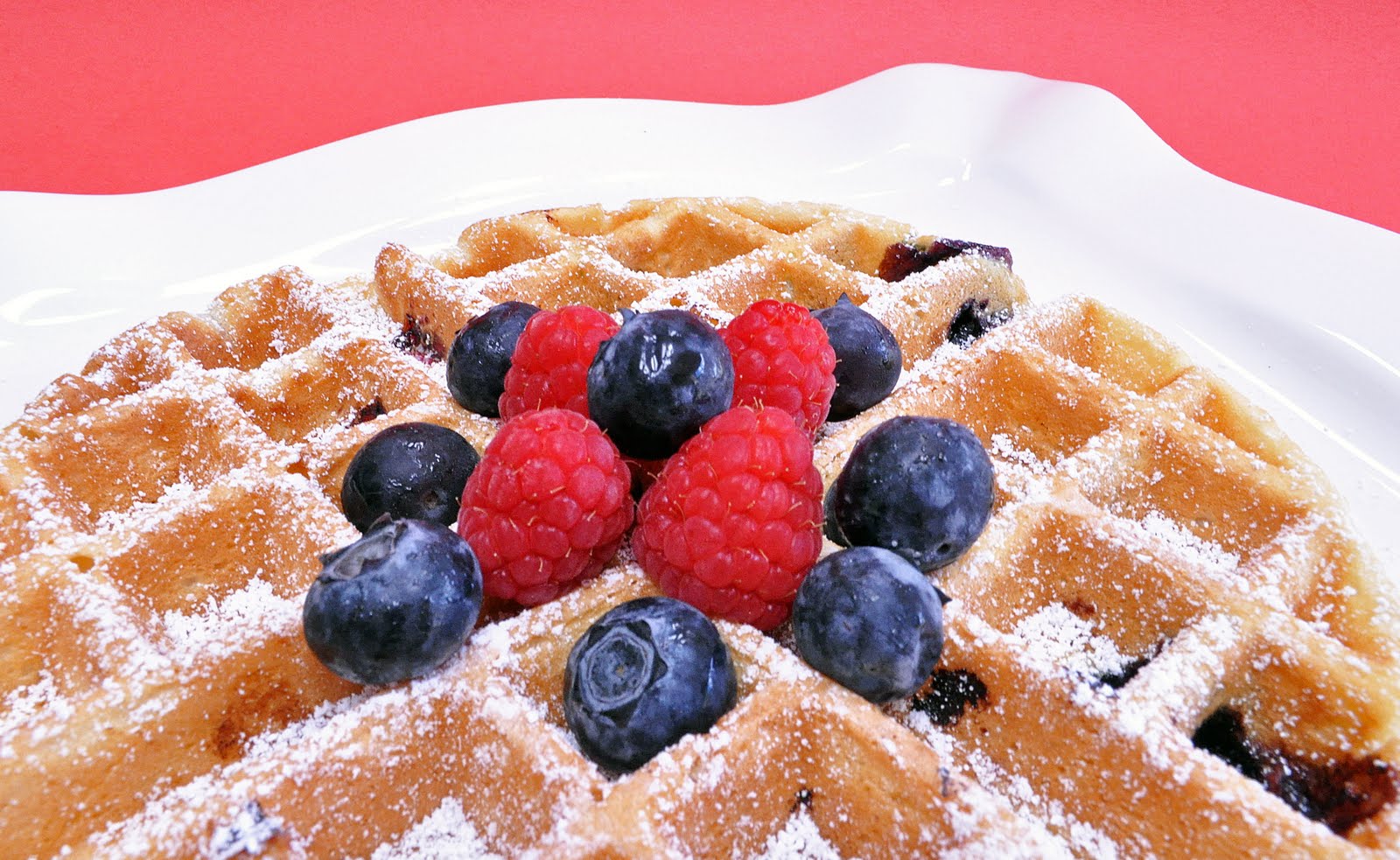 Red White Blue Waffles