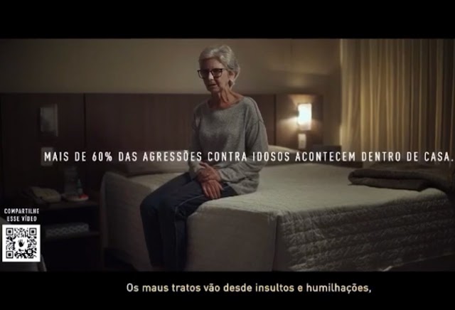 CAMPANHA DA ASSEMBLEIA LEGISLATIVA ALERTA PARA VIOLÊNCIA CONTRA IDOSOS