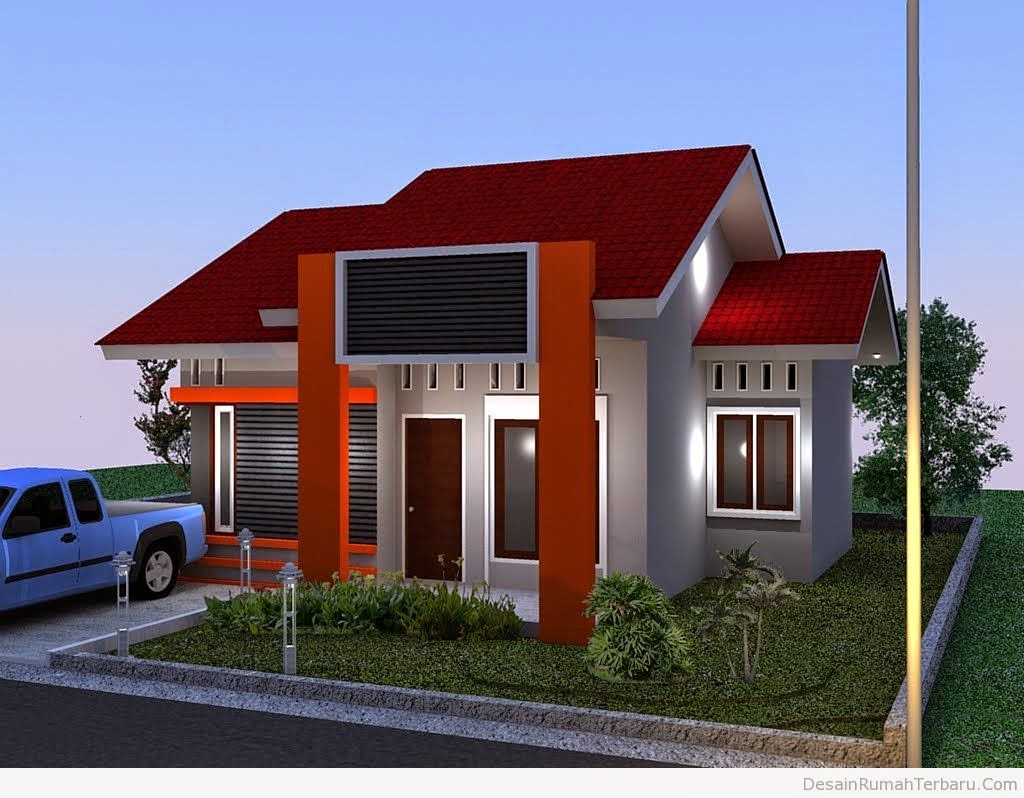 Denah Rumah Minimalis 1 Lantai Type 100 Kris Web